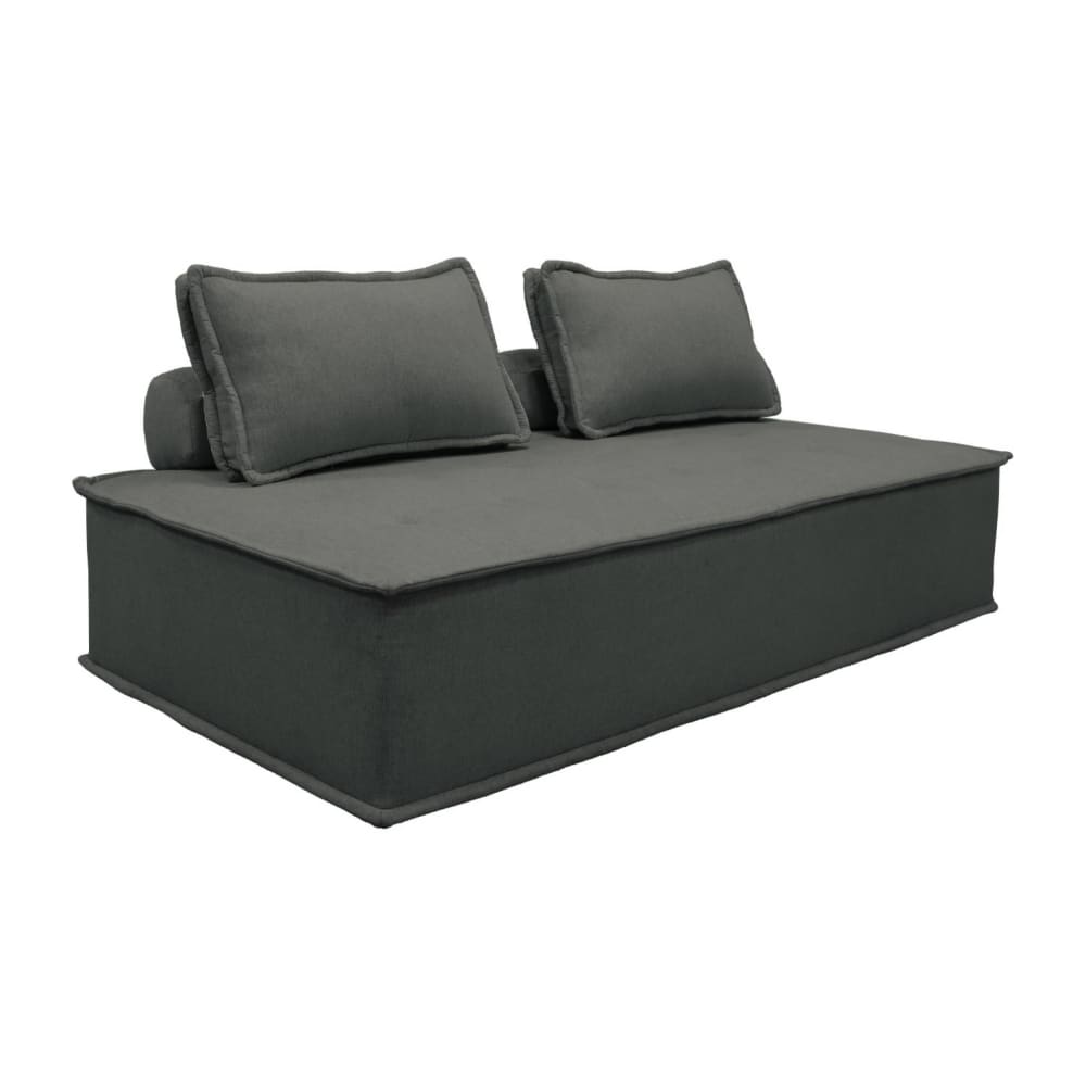 Wohnli Möbelsuche - 2-Sitzer Sessel für modulares Sofa grau