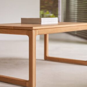 wohnli-moebel-suche-M24124783-1 Couchtisch aus massiver Eiche 100x42x56cm Holz Beige Tikamoon Möbel Wohnzimmermöbel Couchtische