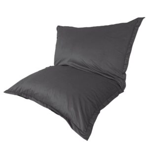 wohnli-moebel-suche-M24127158 Wohnli Möbelsuche - Innensitzsack XXL - Samtbezug - 190x155cm - Grau