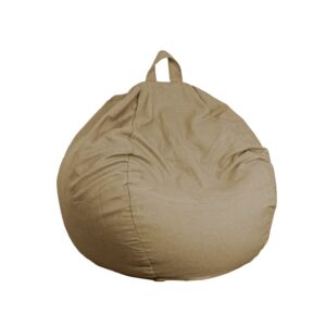 wohnli-moebel-suche-M24127166 Wohnli Möbelsuche - XXL Riesen-Bohnen-Sack Leinenoptik - 120x150 cm - Beige