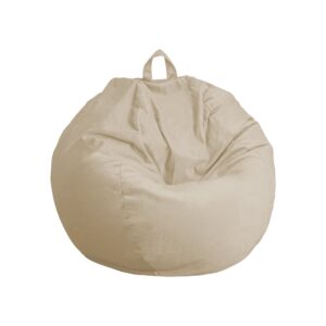 wohnli-moebel-suche-M24127189 Wohnli Möbelsuche - XXL Riesen-Bohnen-Sack Samt - 120x150 cm - Creme