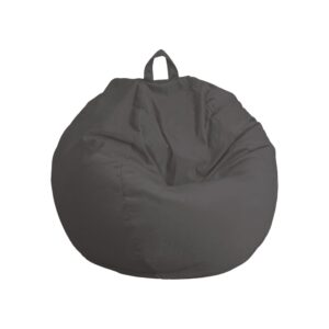 wohnli-moebel-suche-M24127192 Wohnli Möbelsuche - XXL Riesen-Bohnen-Sack Samt - 120x150 cm - Grau