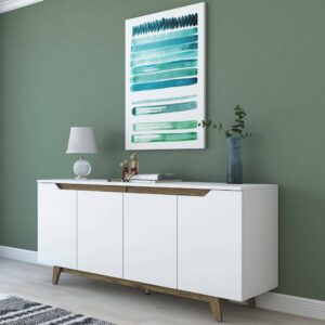 walnuss 180x45 h79 cm