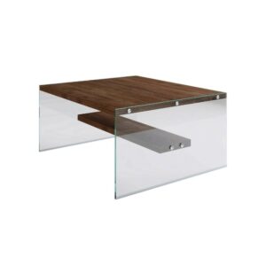wohnli-moebel-suche-M24128370 Wohnli Möbelsuche - Couchtisch aus Glas Nussbraun 75x75x40h cm