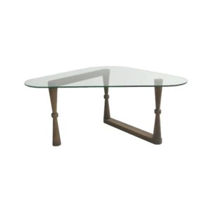 Wohnli Möbelsuche - Wohnzimmertisch Holz walnuss 96x81 h41 cm