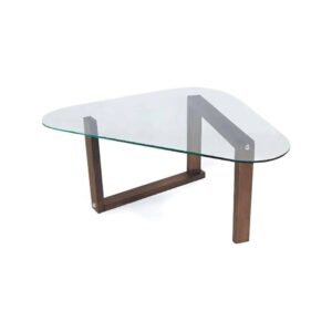 Wohnli Möbelsuche - Wohnzimmertisch Holz walnuss 96x81 h41 cm