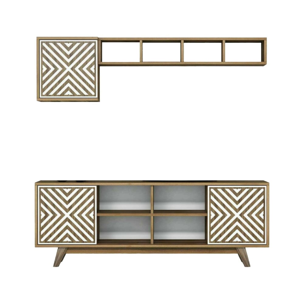 wohnli-moebel-suche-M24128468 Wohnli Möbelsuche - TV-Schrank aus Nussbaum-Dekor-Holz