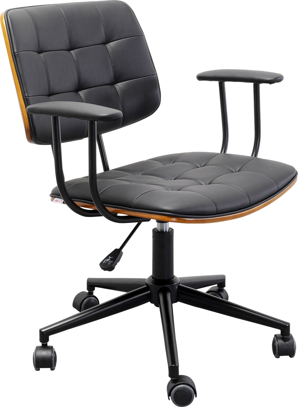 65x87x59cm Holz Schwarz Kare Design Möbel Büromöbel Bürostühle