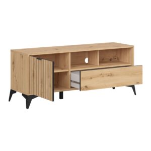 135x56x41cm Spanplatte Beige Petits meubles Möbel Wohnzimmermöbel TV-Möbel