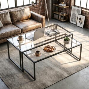 wohnli-moebel-suche-M24136132-1 Design-Schwarzstahl & Sicherheitsglas
