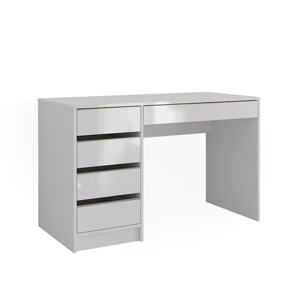 wohnli-moebel-suche-M24136969 Wohnli Möbelsuche - Schminktisch ohne Spiegel Weiß/Gold 120x75cm
