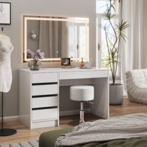 wohnli-moebel-suche-M24137751-1 Weiß 120 x 75cm mit LED Beleuchtung