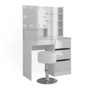 wohnli-moebel-suche-M24137760 Wohnli Möbelsuche - Schminktisch mit LED Beleuchtung