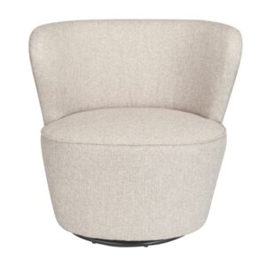 Wohnli Möbelsuche - Drehsessel aus Leinengeflecht - L76 cm