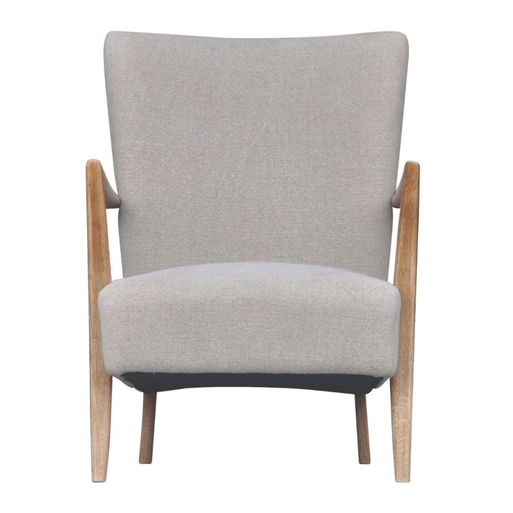 wohnli-moebel-suche-M24138742 Wohnli Möbelsuche - Sessel aus massiver Eiche mit Leinensitz - L66 cm