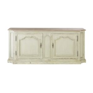 wohnli-moebel-suche-M24138812-1 Sideboard aus patiniertem Massivholz-Kiefer 195x85x55cm Holz Braun Signature Möbel Esszimmermöbel Sideboards, Highboards & niedrige Anrichten