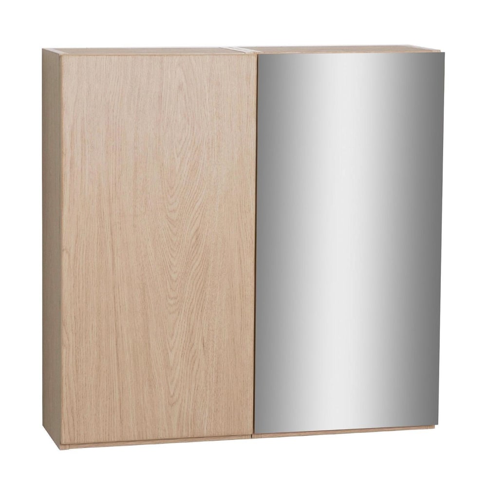 wohnli-moebel-suche-M24139175 Wohnli Möbelsuche - 60 cm Badezimmerschrank mit Doppeltür und Spiegel