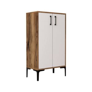 Wohnli Möbelsuche - Schuhschrank Holzeffekt walnuss