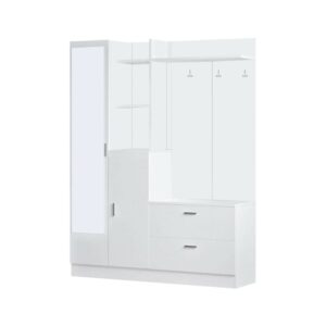 wohnli-moebel-suche-M24140677 Wohnli Möbelsuche - Eingangsmöbel Holzeffekt weiß 140x37 cm