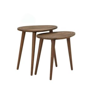 Wohnli Möbelsuche - Wohnzimmertisch Holz walnuss 50x33  cm