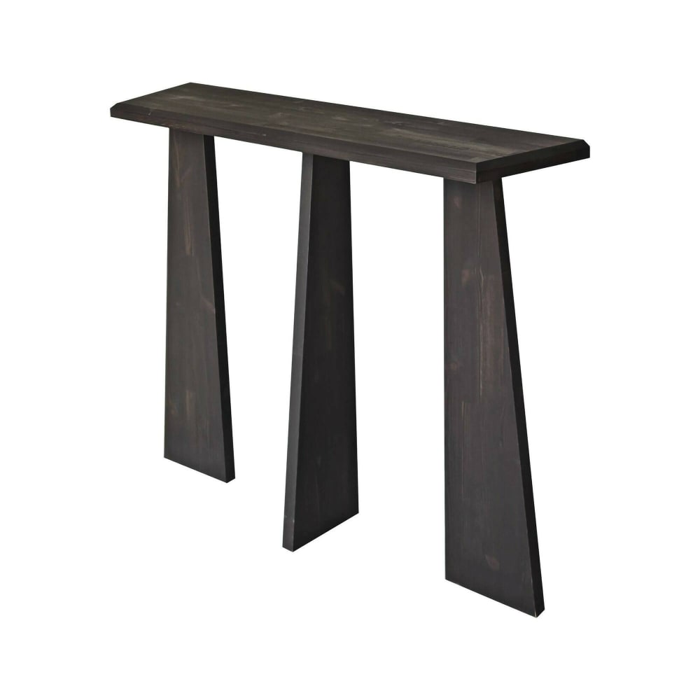 Wohnli Möbelsuche - Konsolentisch Holz anthrazit 100x28  cm