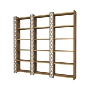 Wohnli Möbelsuche - Bücherregal Holzeffekt walnuss