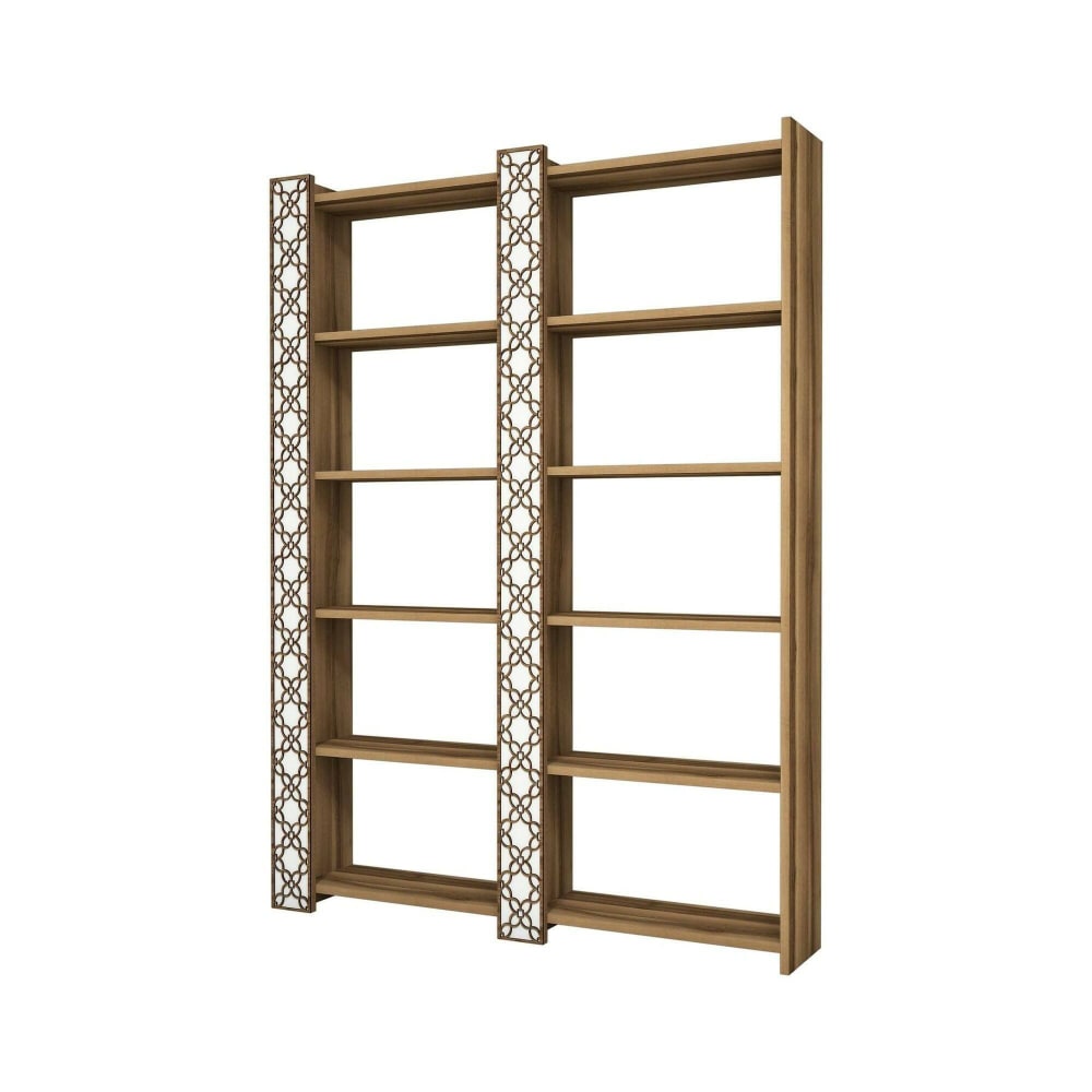 Wohnli Möbelsuche - Bücherregal Holzeffekt walnuss