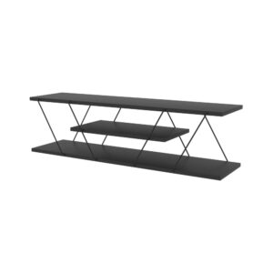 Wohnli Möbelsuche - Fernsehschrank Holzeffekt anthrazit