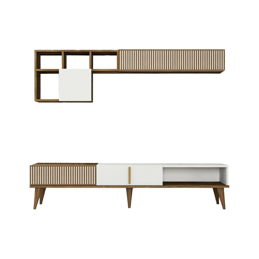 Wohnli Möbelsuche - Wohnzimmermöbel Holzeffekt walnuss