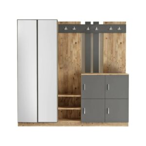 Wohnli Möbelsuche - Eingangsmöbel Holzeffekt eiche