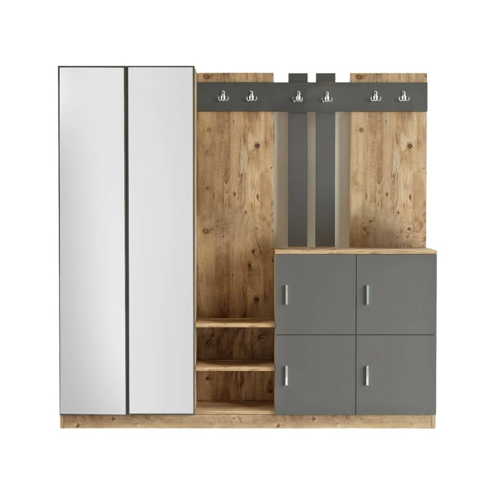 Wohnli Möbelsuche - Eingangsmöbel Holzeffekt eiche