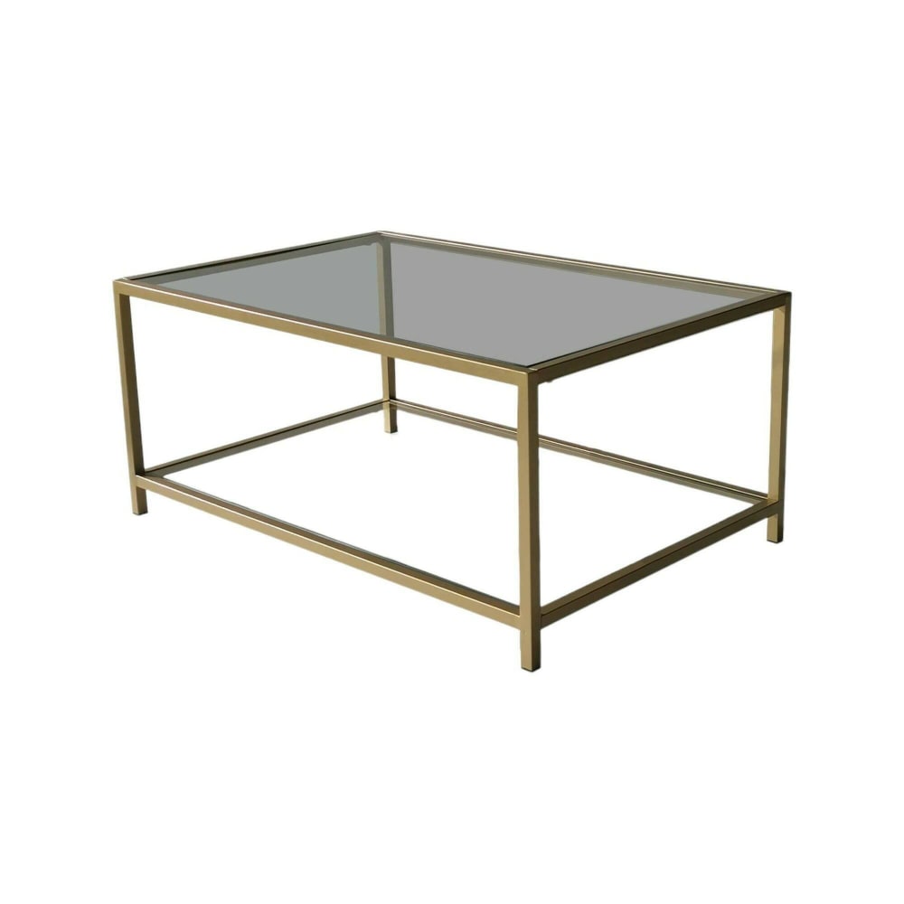 wohnli-moebel-suche-M24141027 Wohnli Möbelsuche - Couchtisch aus Metall gold 90x60x40h cm