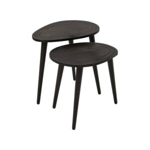 Wohnli Möbelsuche - Wohnzimmertisch Holz anthrazit 50x33  cm