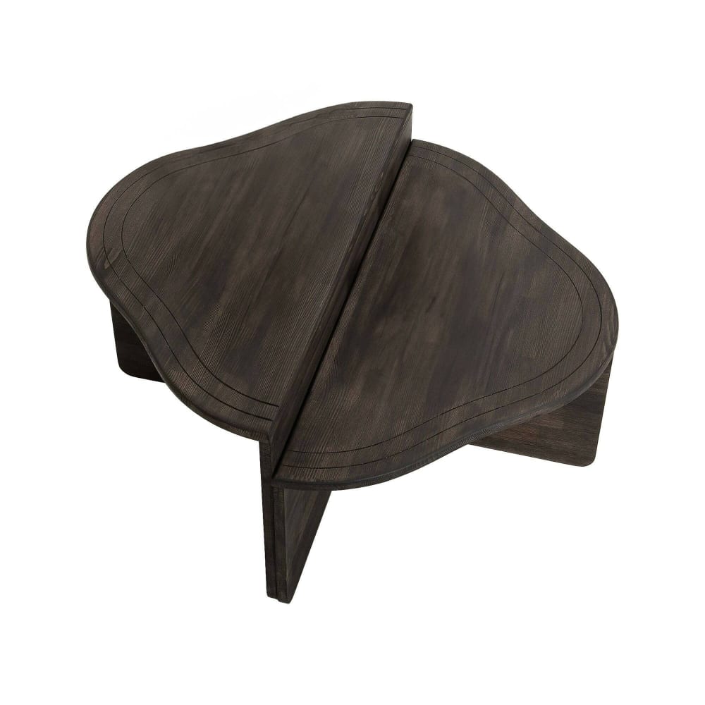 Wohnli Möbelsuche - Wohnzimmertisch Holz anthrazit 90x90  cm