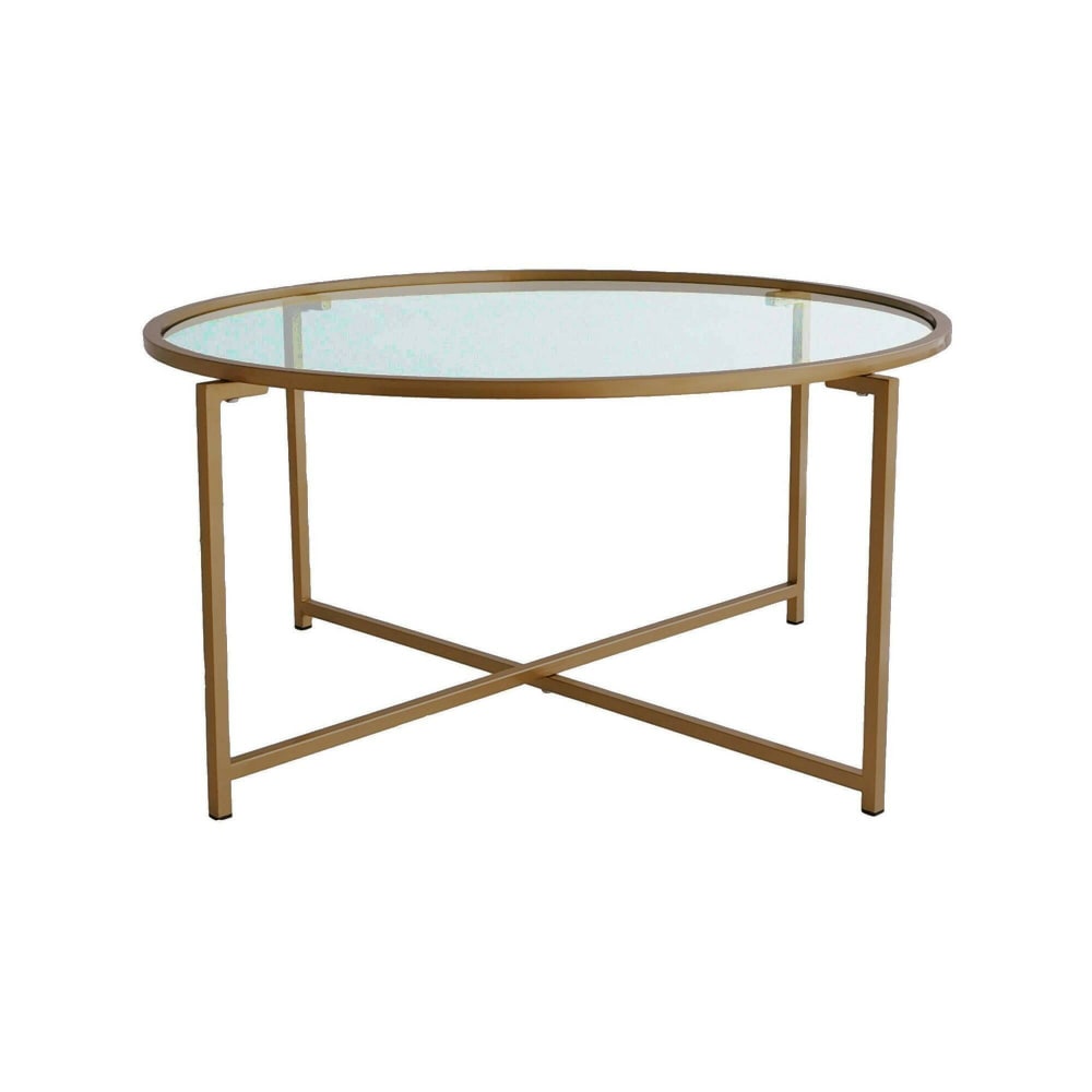 wohnli-moebel-suche-M24141042 Wohnli Möbelsuche - Couchtisch aus Metall Gold 83x83x40h cm