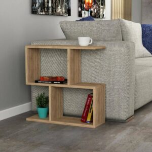 wohnli-moebel-suche-M24141220-1 Wohnzimmertisch Holzeffekt eiche 60x20 cm 60x60x20cm Holz Braun Dmora Möbel Wohnzimmermöbel Couchtische