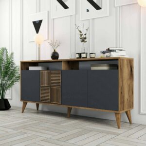 anthrazit 160x35  cm