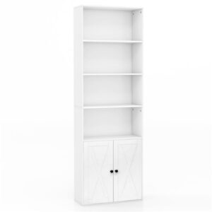 wohnli-moebel-suche-M24141924 Wohnli Möbelsuche - Bücherregal mit 4 Fächern aus Holz 60 x 24 x 180 cm