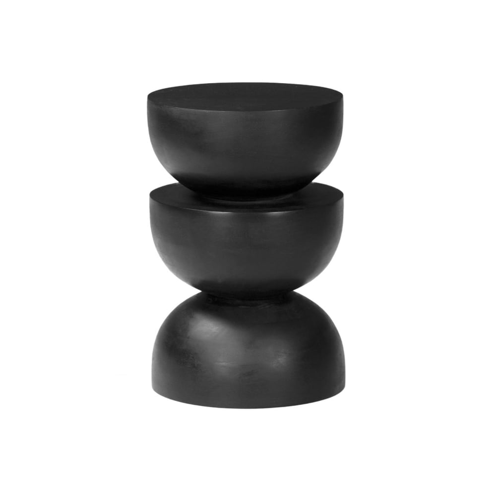wohnli-moebel-suche-M24142870 Wohnli Möbelsuche - Beistelltisch aus Mangoholz schwarz Ø 30