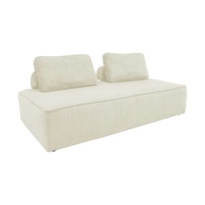 wohnli-moebel-suche-M24143034 Wohnli Möbelsuche - 2-Sitzer Sessel für ein modulares Sofa Creme