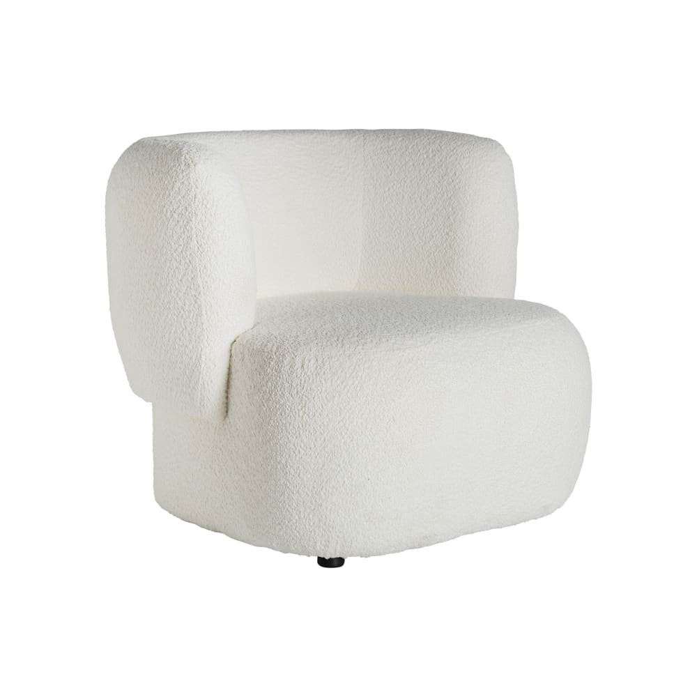 wohnli-moebel-suche-M24143197 Wohnli Möbelsuche - Bouclé-Sessel aus Baumwolle in weißer Farbe 82x82x74cm