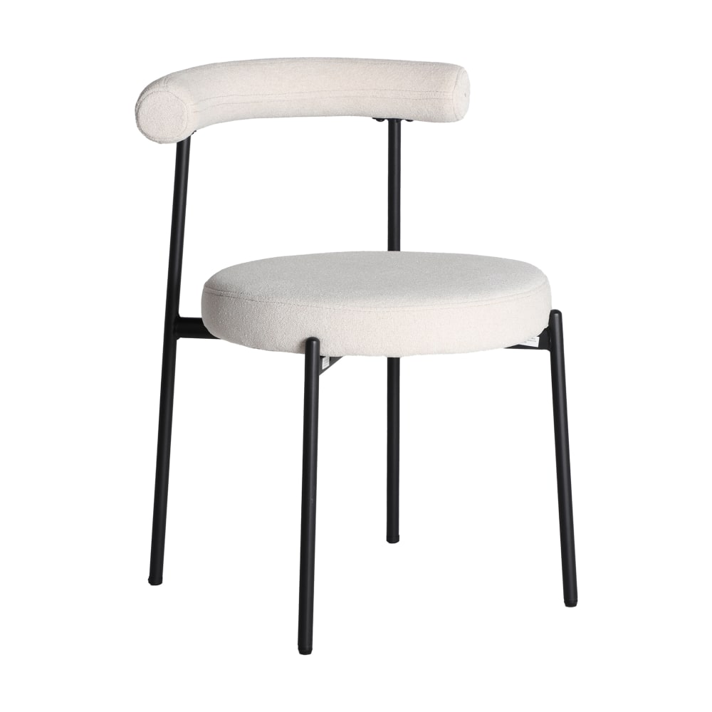 wohnli-moebel-suche-M24143339 Wohnli Möbelsuche - 2er-Set Polyester-Stuhl in cremefarbener Farbe 55x56x76cm