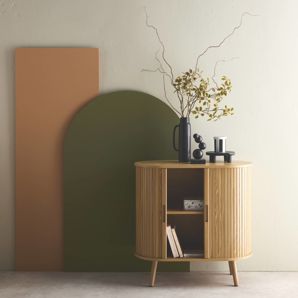 geriffelter Holzlook