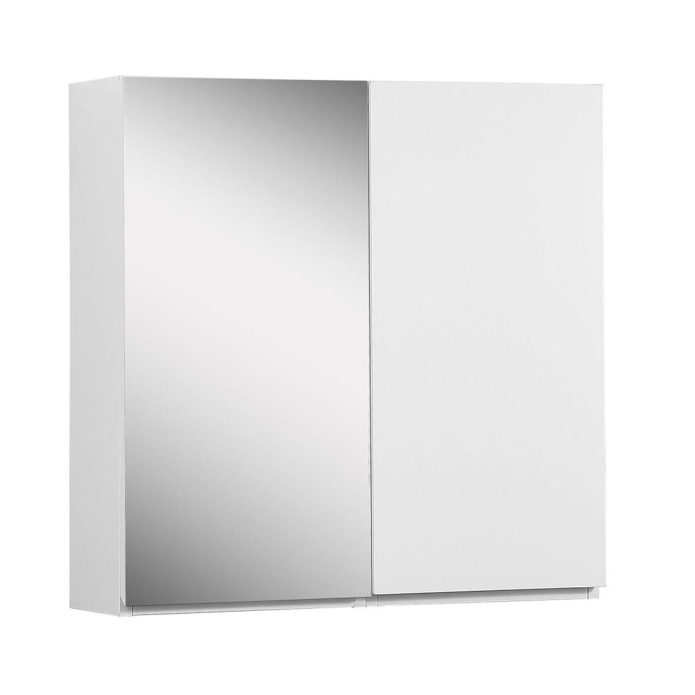 wohnli-moebel-suche-M24144429 Wohnli Möbelsuche - 60 cm Badezimmerschrank mit Doppeltür und Spiegel