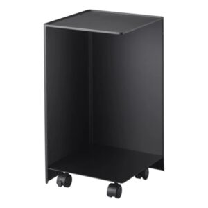 Wohnli Möbelsuche - Toilettenpapierhalter mit Rollen H43 cm - Schwarz