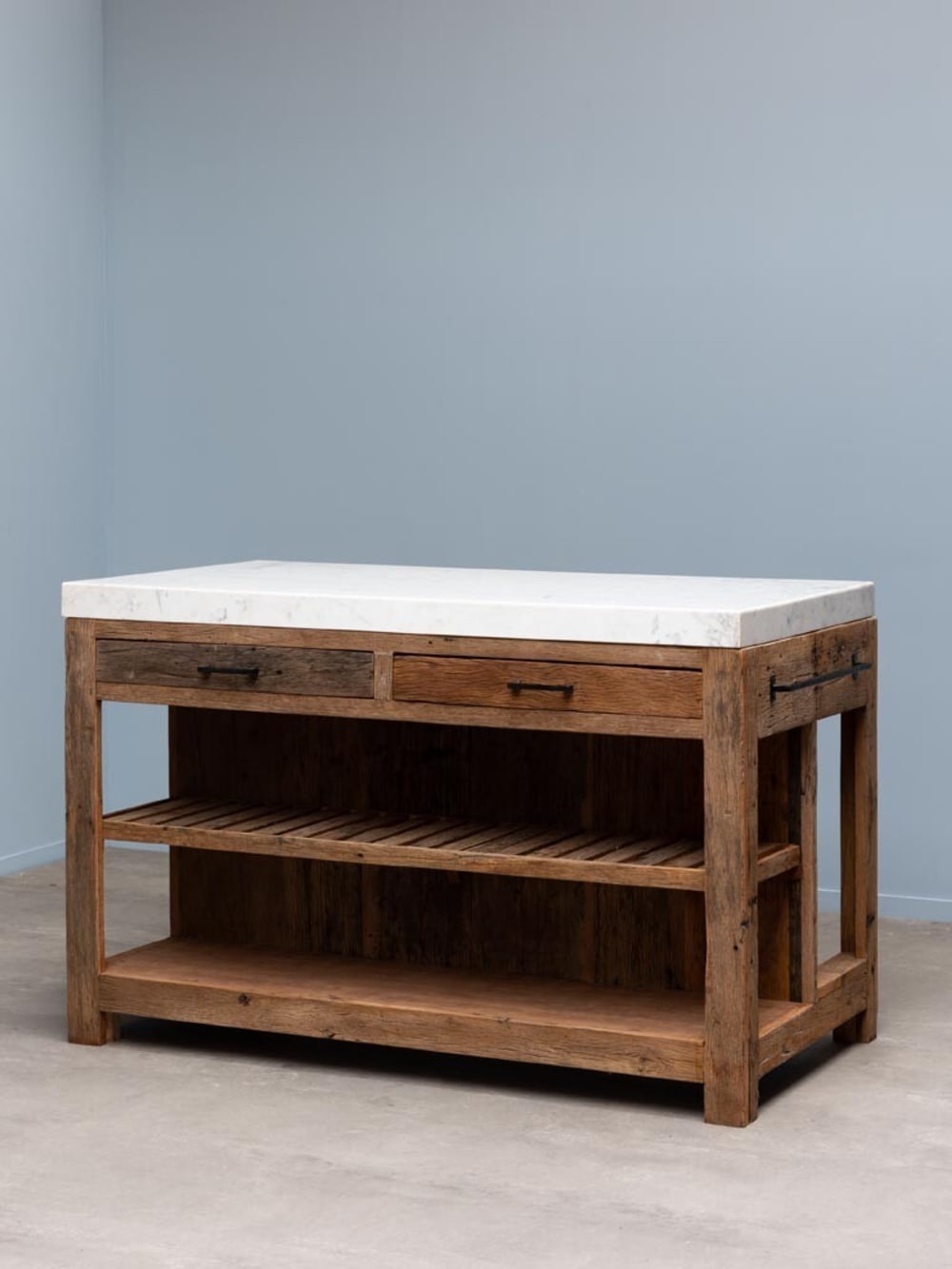 150x96x81cm Holz Braun Chehoma Möbel Küchenmöbel Kücheninseln & Servierwägen