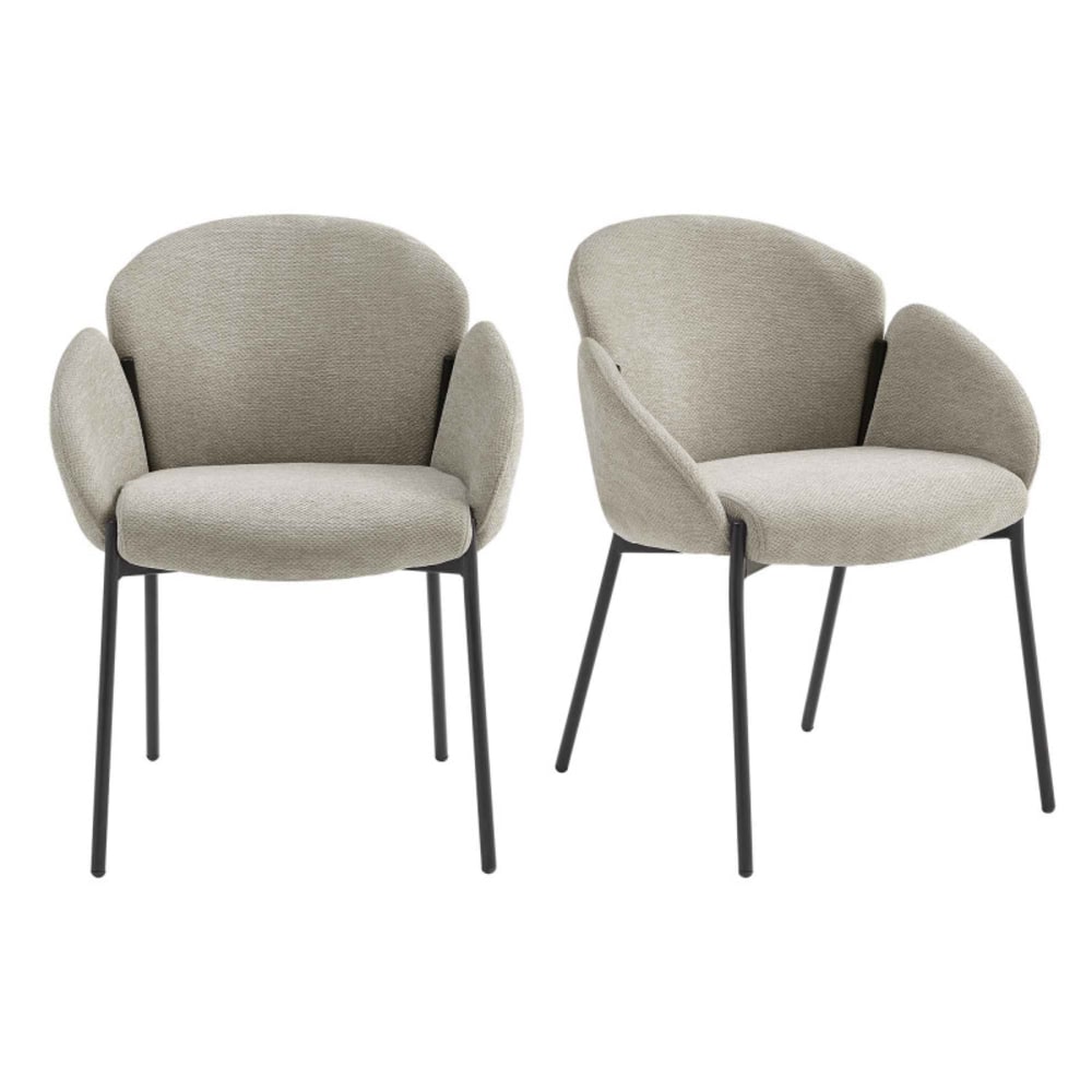 wohnli-moebel-suche-M24147539 Wohnli Möbelsuche - Stuhl aus Stoff Luxury Grège (x2)