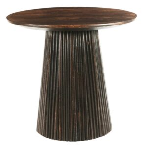 wohnli-moebel-suche-M24147543 Wohnli Möbelsuche - Runder Couchtisch D50 cm aus massivem braunem Holz