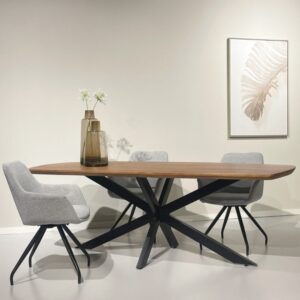 wohnli-moebel-suche-M24147557-1 Esstisch für 10 Personen 230 cm aus Massivholz 230x76x105cm Holz Braun Moloo Möbel Esszimmermöbel Esstische