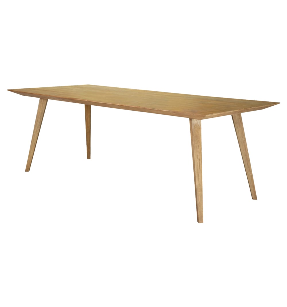 Wohnli Möbelsuche - Esstisch 8/10 Personen 220 cm aus recyceltem Teakholz